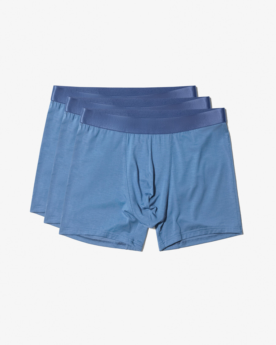 3 × boxer da uomo in blu azzurro acquista ora — cdlp