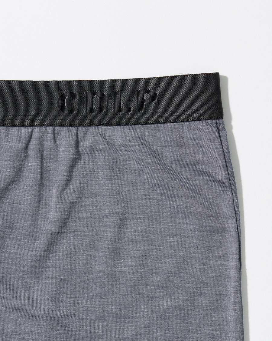 boxer da uomo in misto lana merino grigio mélange acquista ora — cdlp