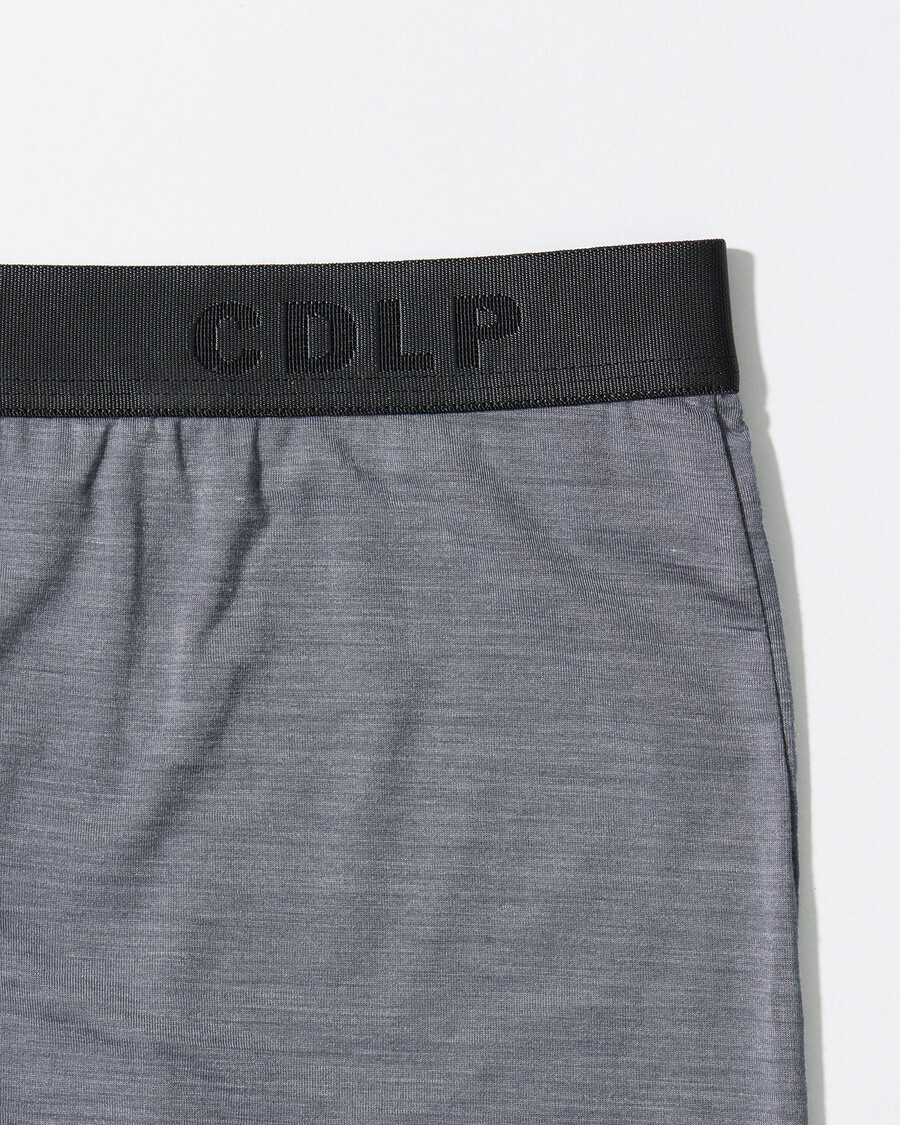 3 × boxer da uomo in misto lana merino grigio mélange acquista ora — cdlp