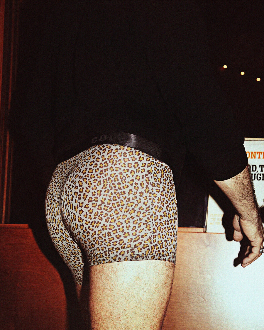 boxer da uomo in mocca leopardato acquista ora — cdlp