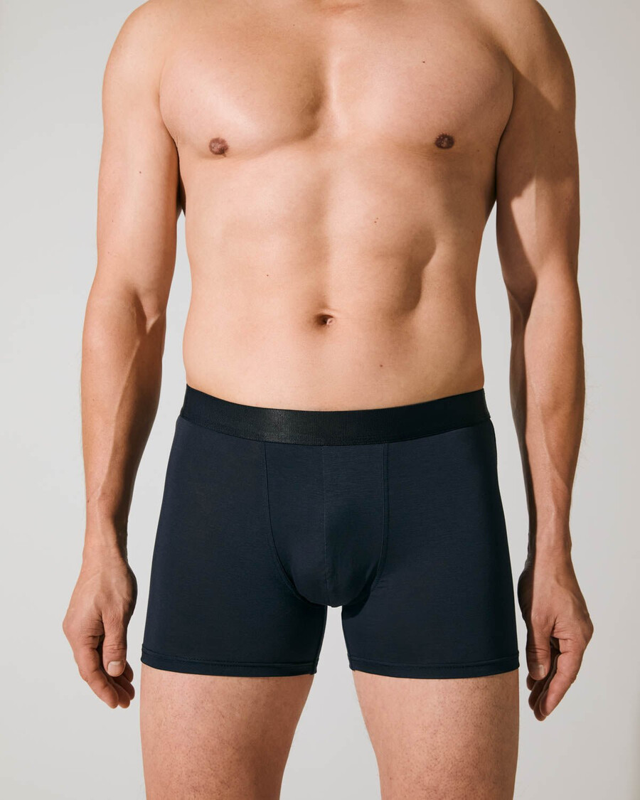 3 × boxer da uomo in blu navy scuro acquista ora — cdlp