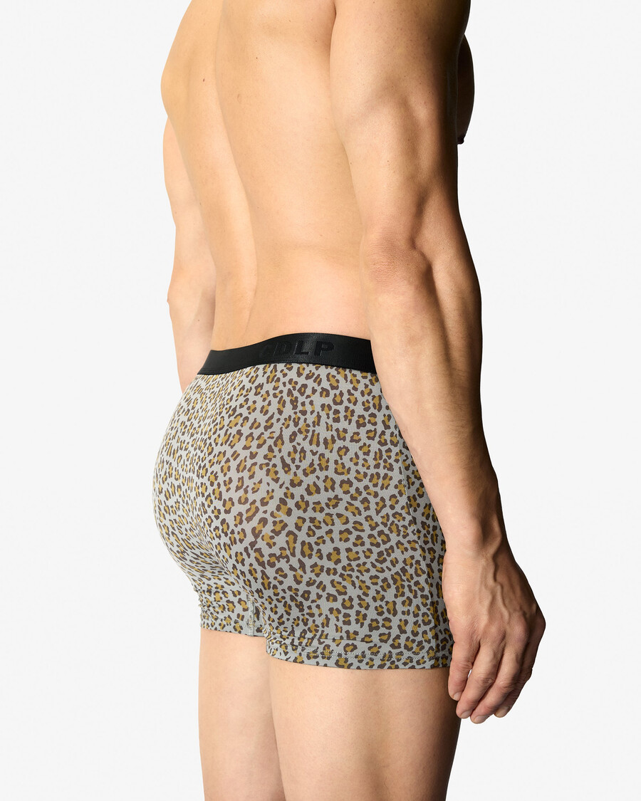 3 × boxer da uomo in nero bianco mocca leopardato acquista ora — cdlp