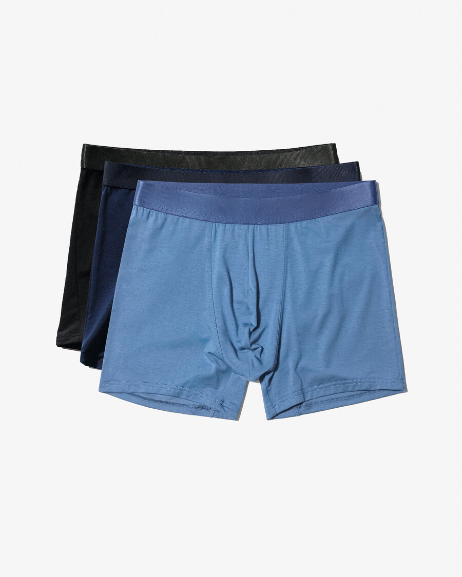 6 × boxer da uomo in nero blu navy scuro blu azzurro acquista ora — cdlp