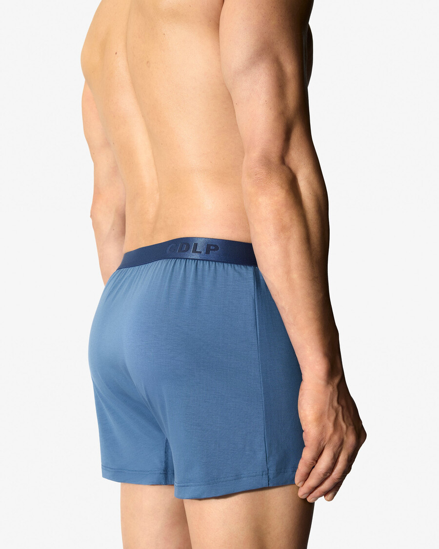 3 × boxer da uomo in bianco blu navy scuro blu azzurro acquista ora — cdlp