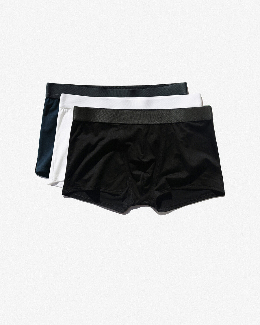 6 boxer da uomo in nero bianco blu navy scuro acquista ora — cdlp