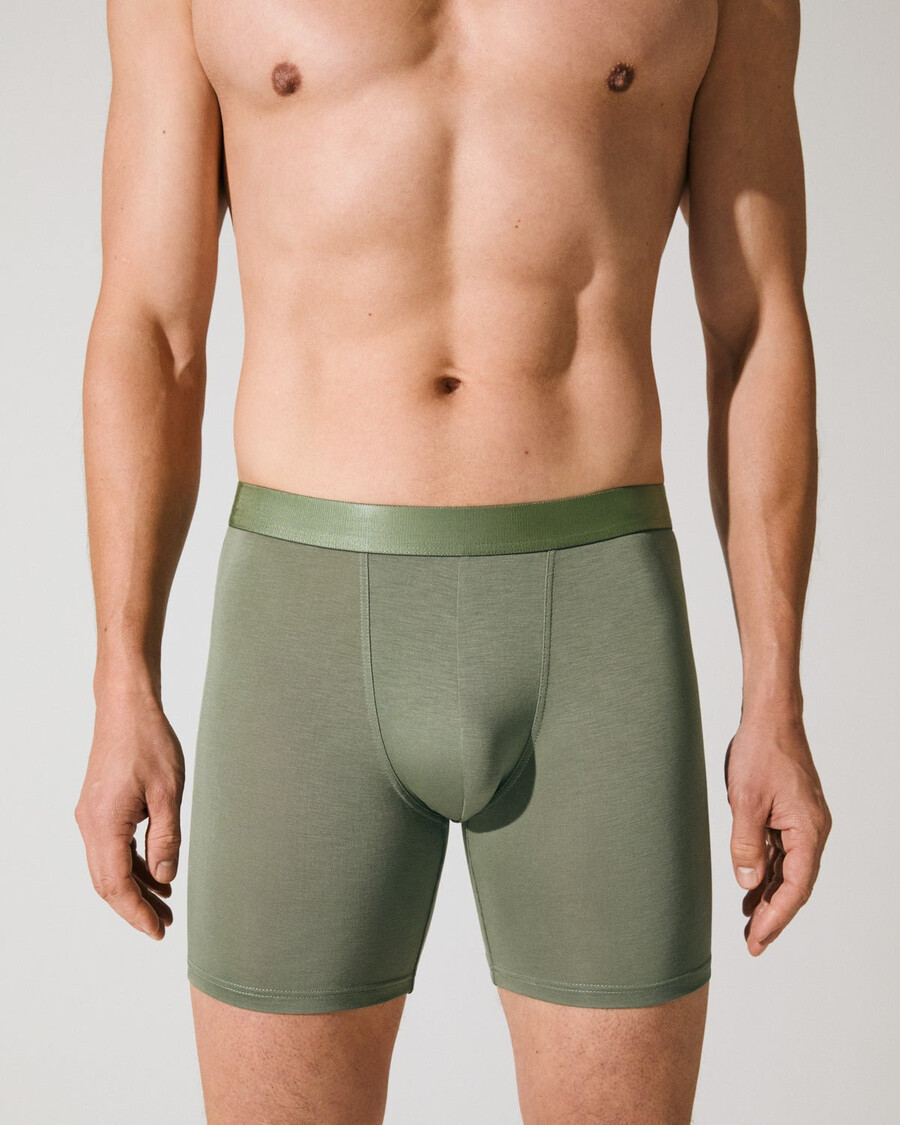 boxer da uomo lunghi color salvia acquista ora — cdlp