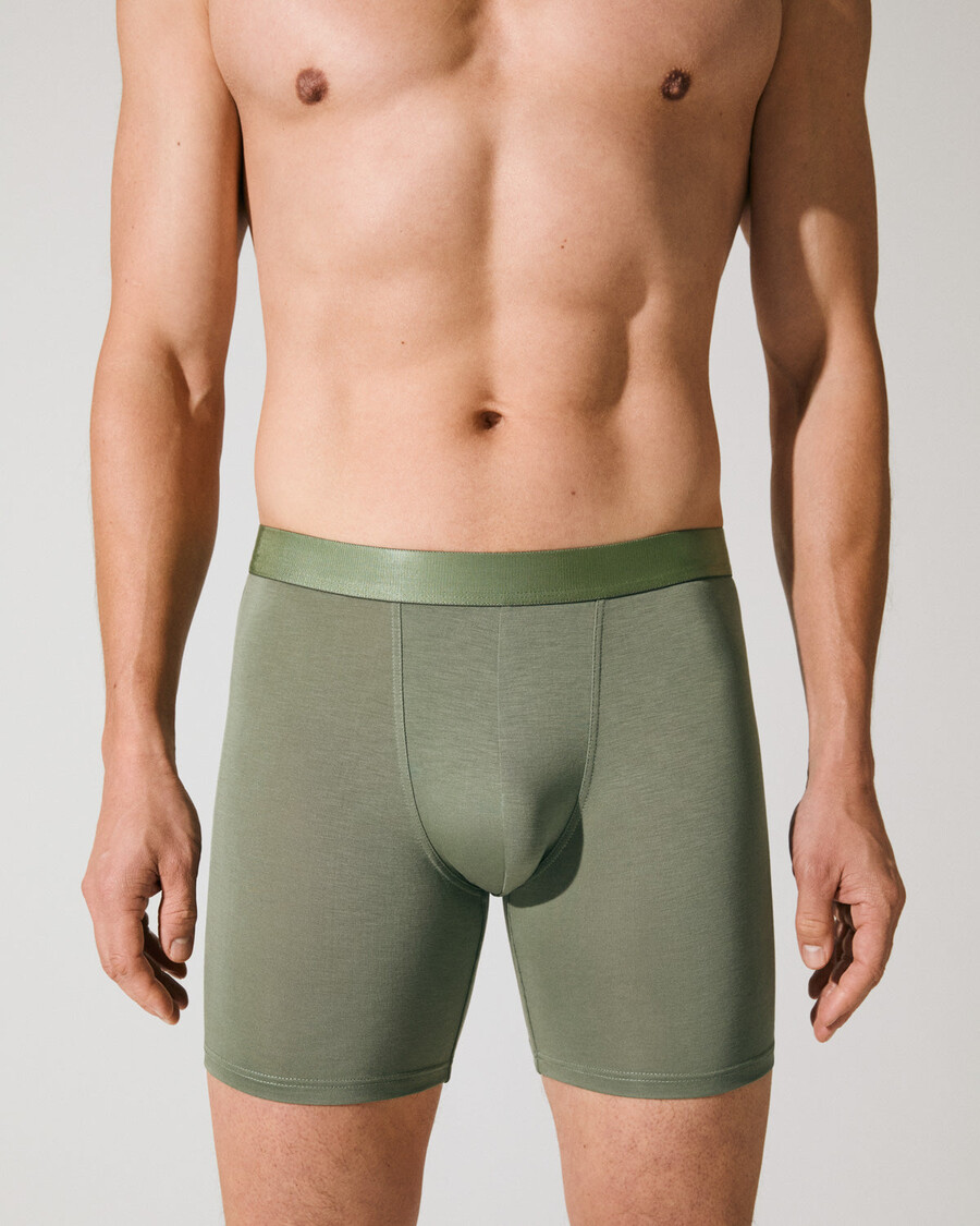 12 × boxer lunghi da uomo in salvia acquista ora — cdlp