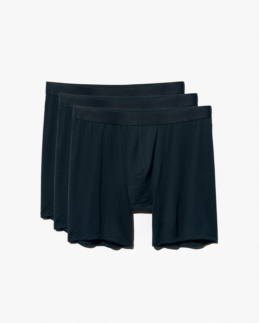 12 × boxer lunghi da uomo in blu navy scuro acquista ora — cdlp