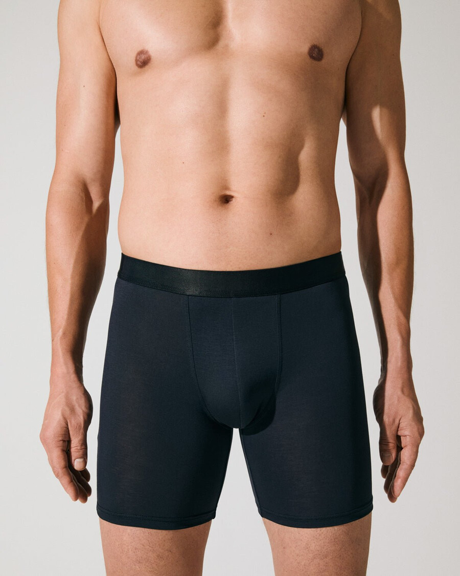 12 × boxer lunghi da uomo in blu navy scuro acquista ora — cdlp