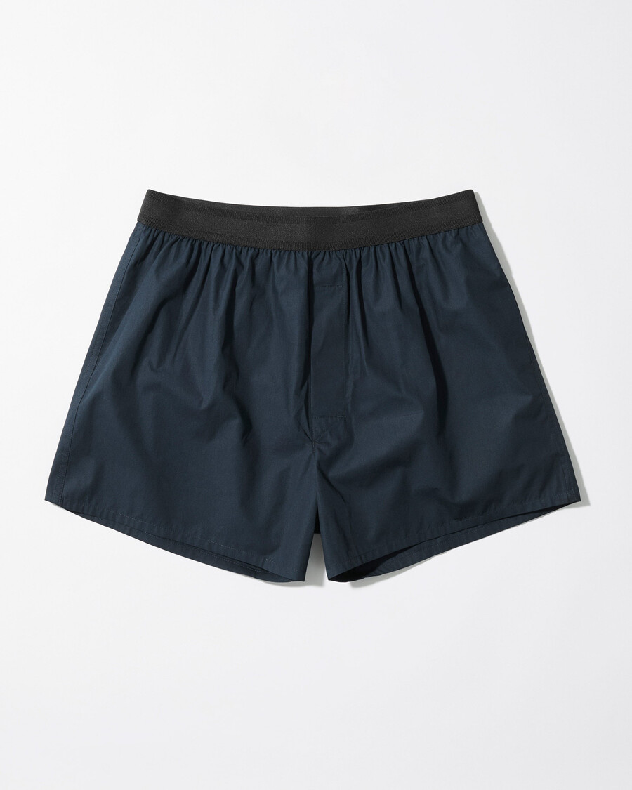 boxer classici da uomo in cotone blu navy acquista ora — cdlp