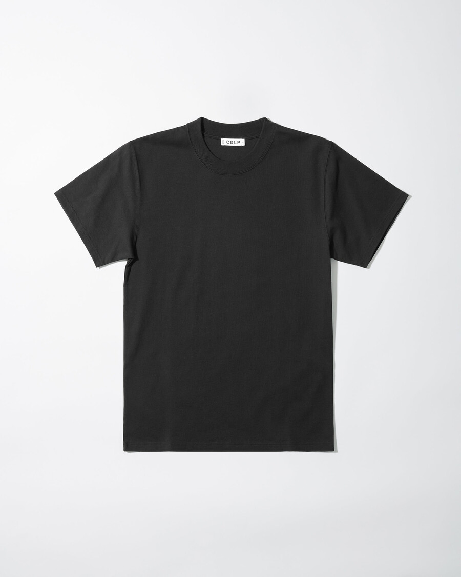 t-shirt da uomo in cotone rilassato nera acquista ora — cdlp