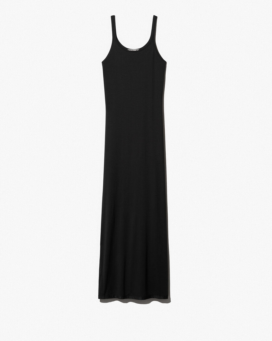 abito canotta leggero da donna in nero acquista—cdlp