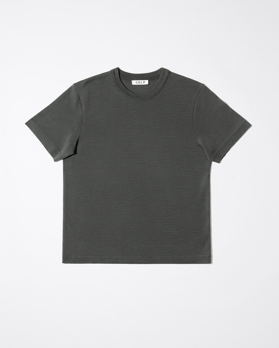 t-shirt pesante da uomo color antracite acquista ora — cdlp