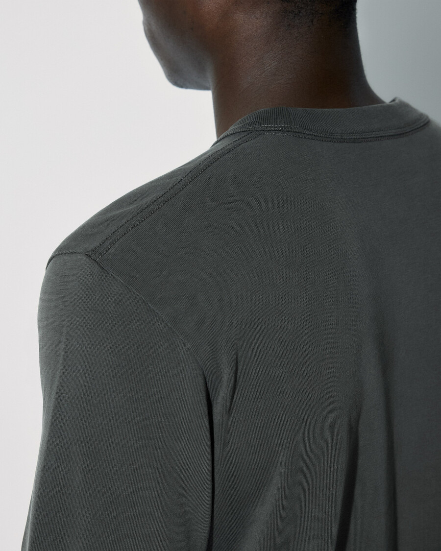 t-shirt pesante da uomo color antracite acquista ora — cdlp