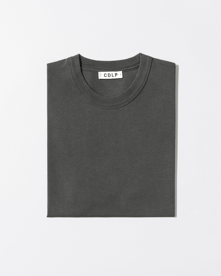 t-shirt pesante da uomo color antracite acquista ora — cdlp