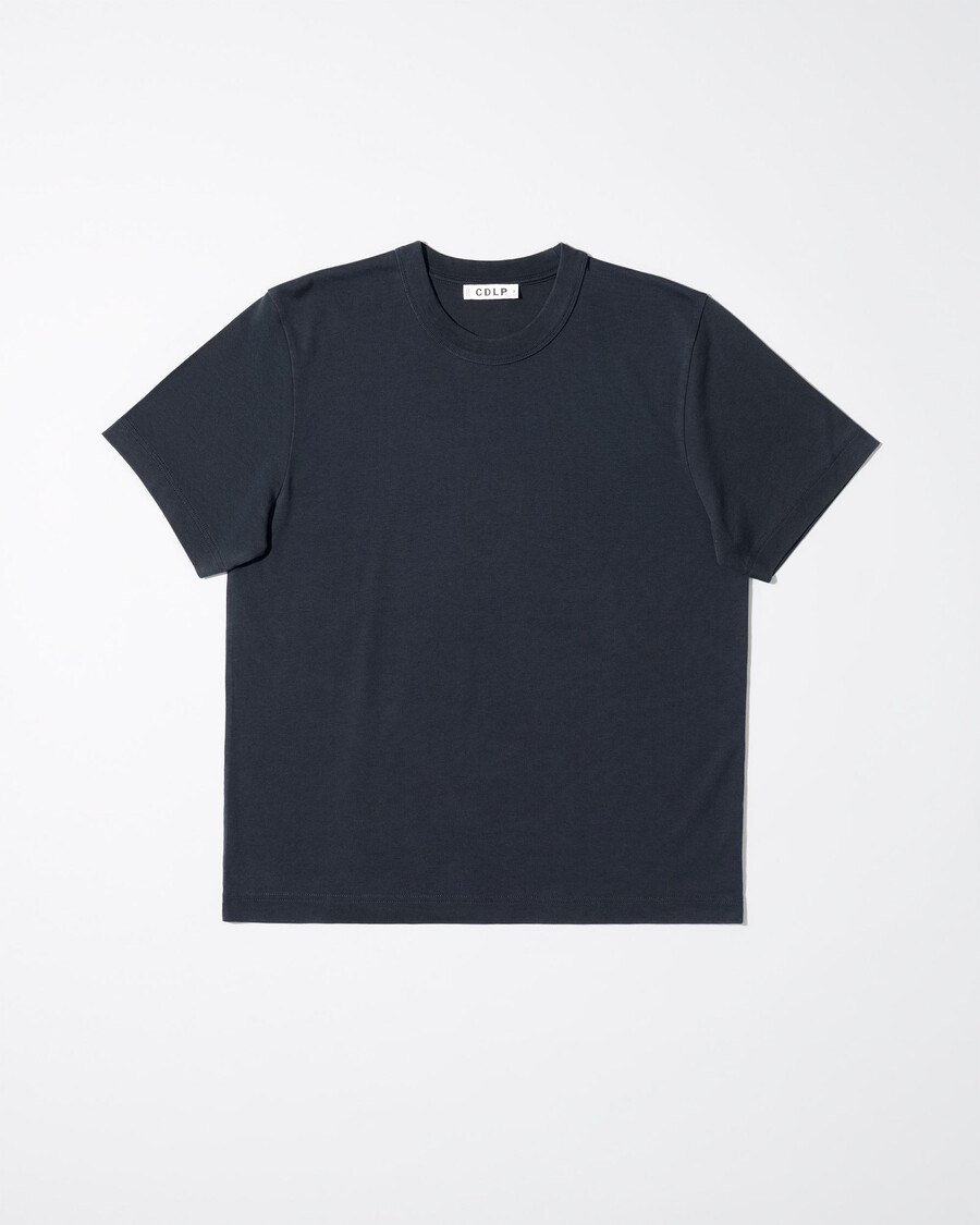 2 × maglietta pesante da uomo in blu navy scuro acquista — cdlp