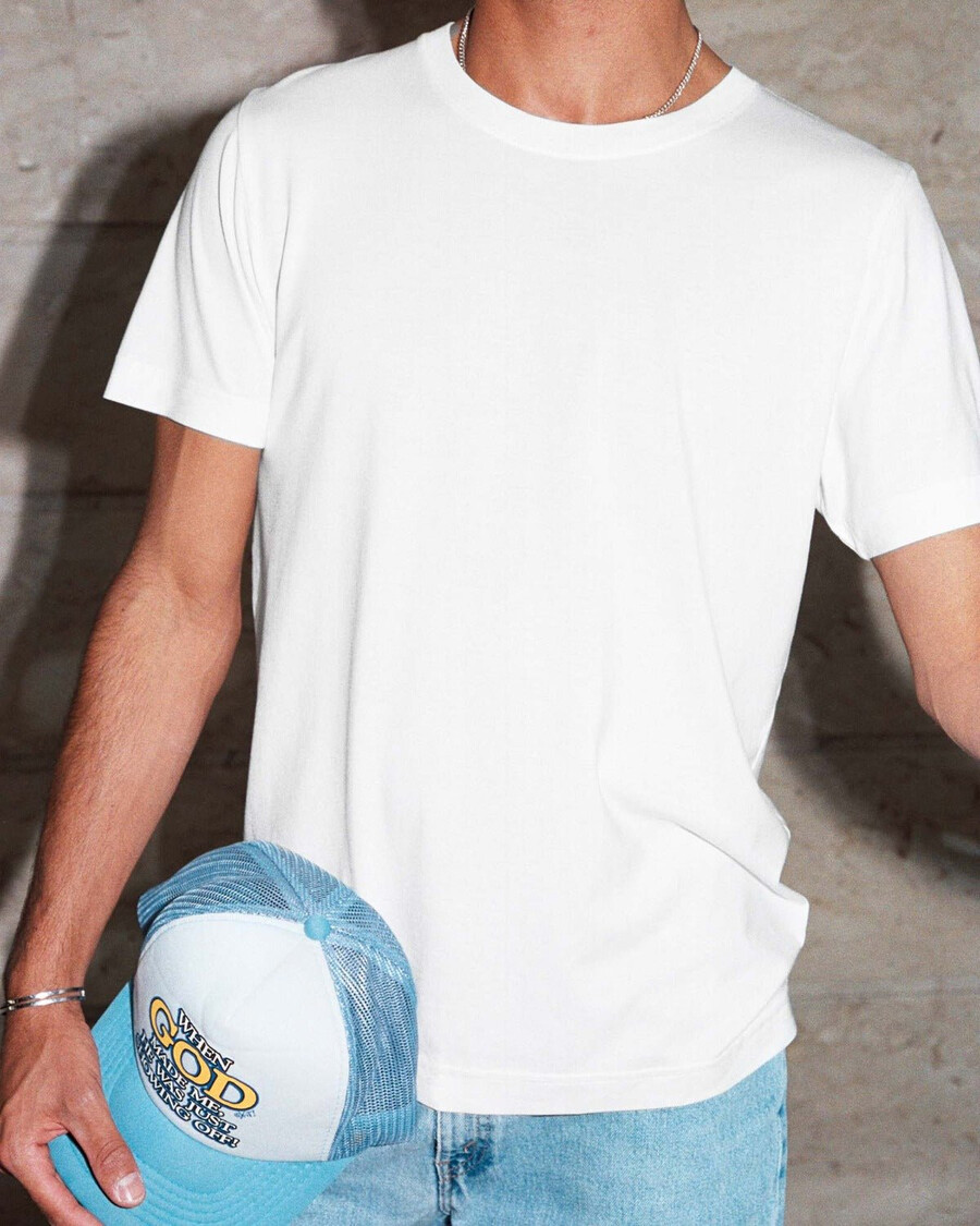 2 × maglietta pesante da uomo in bianco acquista ora — cdlp