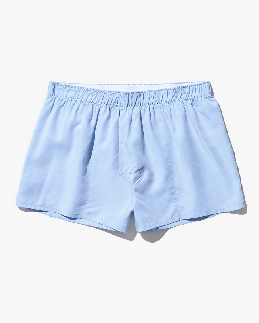boxer da uomo slim in tessuto azzurro cielo acquista ora — cdlp