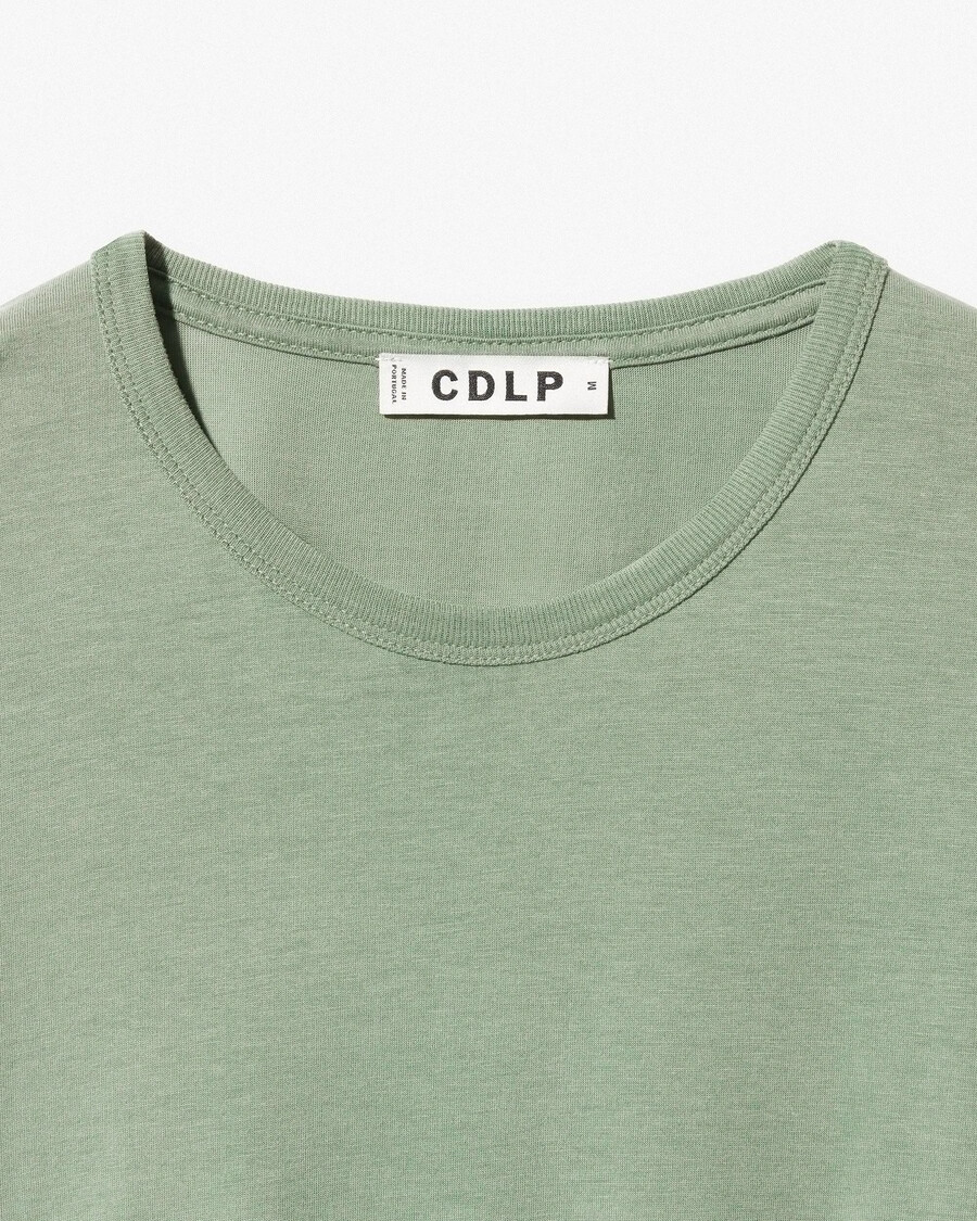 t-shirt leggera da uomo color salvia acquista ora — cdlp