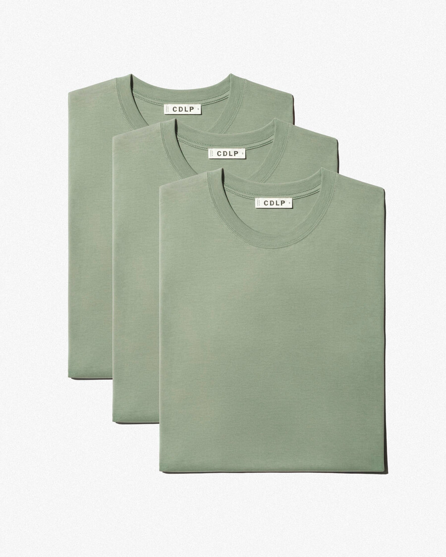 3 magliette da uomo di peso medio color salvia acquista ora — cdlp