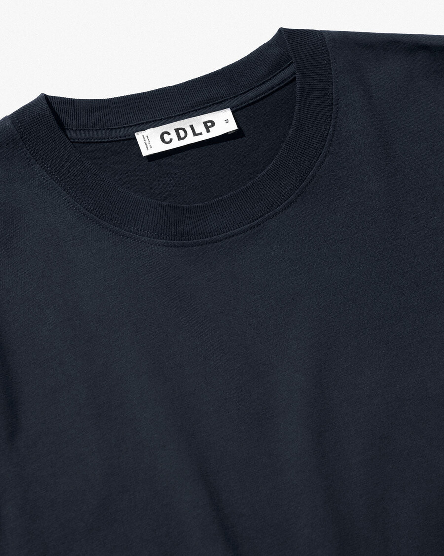 3 magliette da uomo di peso medio in blu navy scuro acquista ora — cdlp