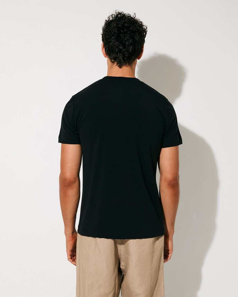 t-shirt da uomo di peso medio nera acquista ora — cdlp
