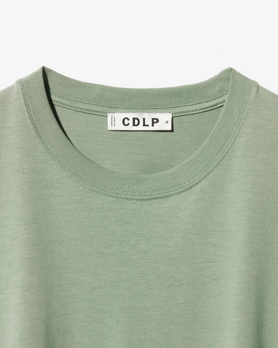 t-shirt da uomo di peso medio color salvia acquista ora — cdlp