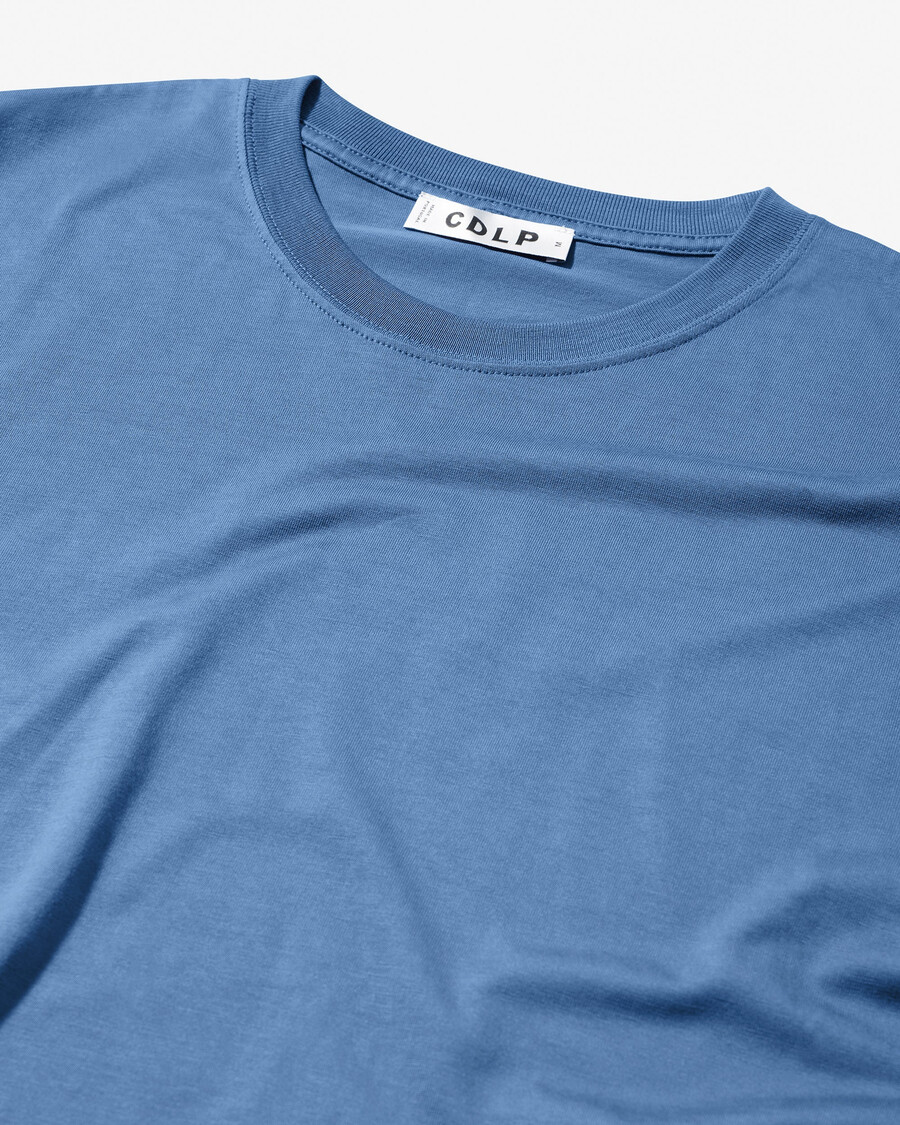 2 magliette da uomo di peso medio in bianco e blu azzurro acquista—cdlp