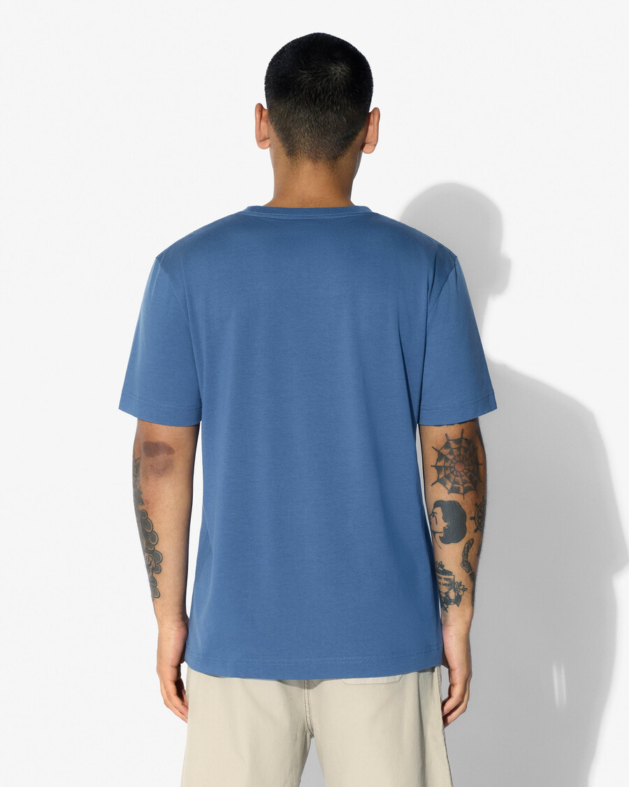2 magliette da uomo di peso medio in blu navy scuro e blu azzurro acquista—cdlp