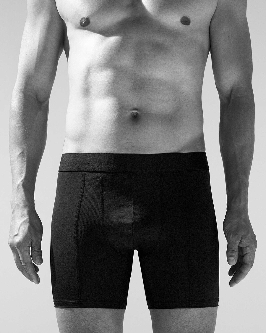 3 × boxer da uomo performance in nero acquista ora — cdlp