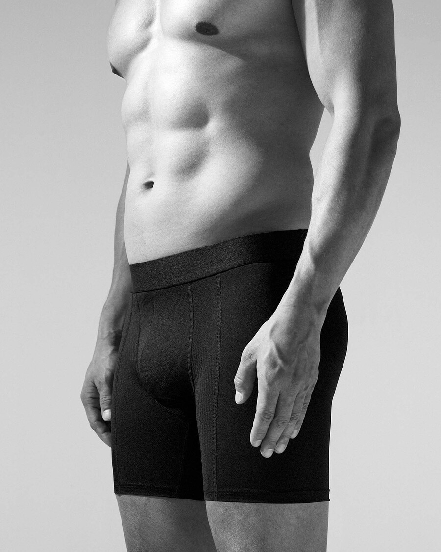 3 × boxer da uomo performance in nero acquista ora — cdlp