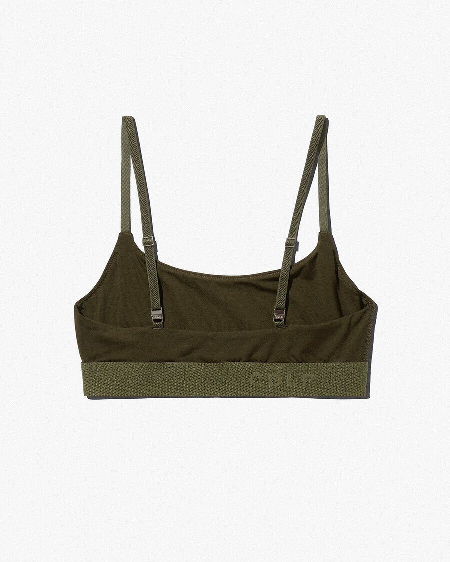 reggiseno a triangolo da donna in verde oliva acquista ora — cdlp