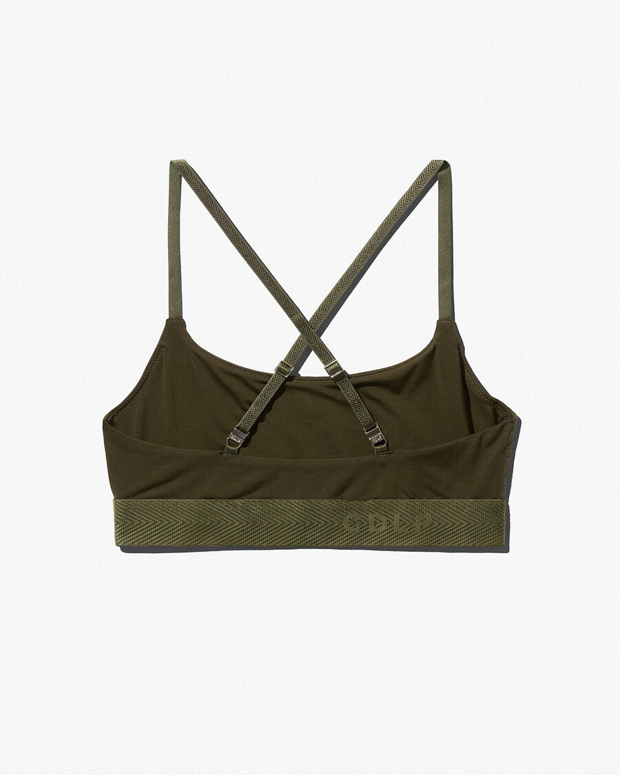 reggiseno a triangolo da donna in verde oliva acquista ora — cdlp