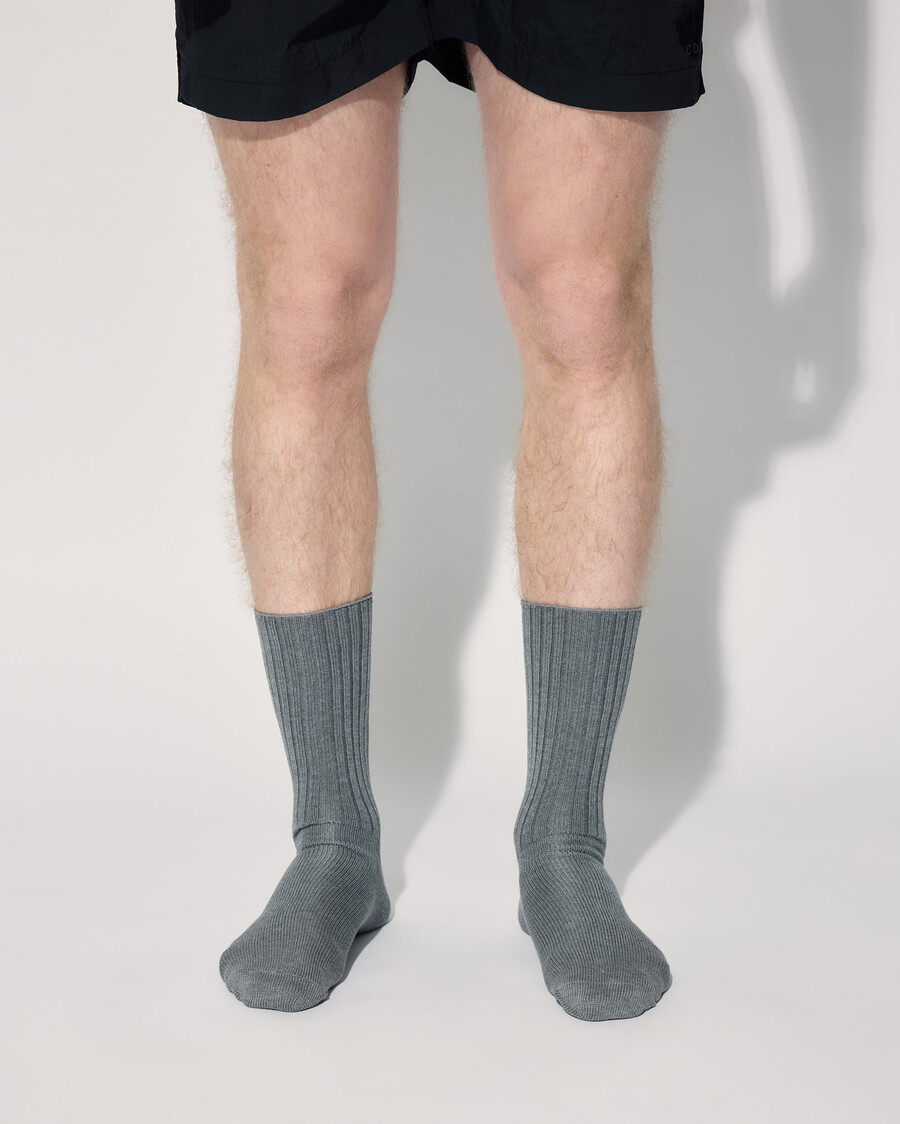 3 calzini da tennis unisex di media lunghezza in grigio mélange acquista — cdlp