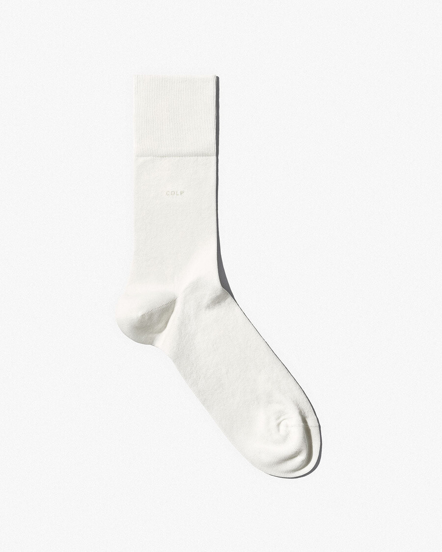 calzini unisex in cotone di media lunghezza bianchi acquista ora — cdlp