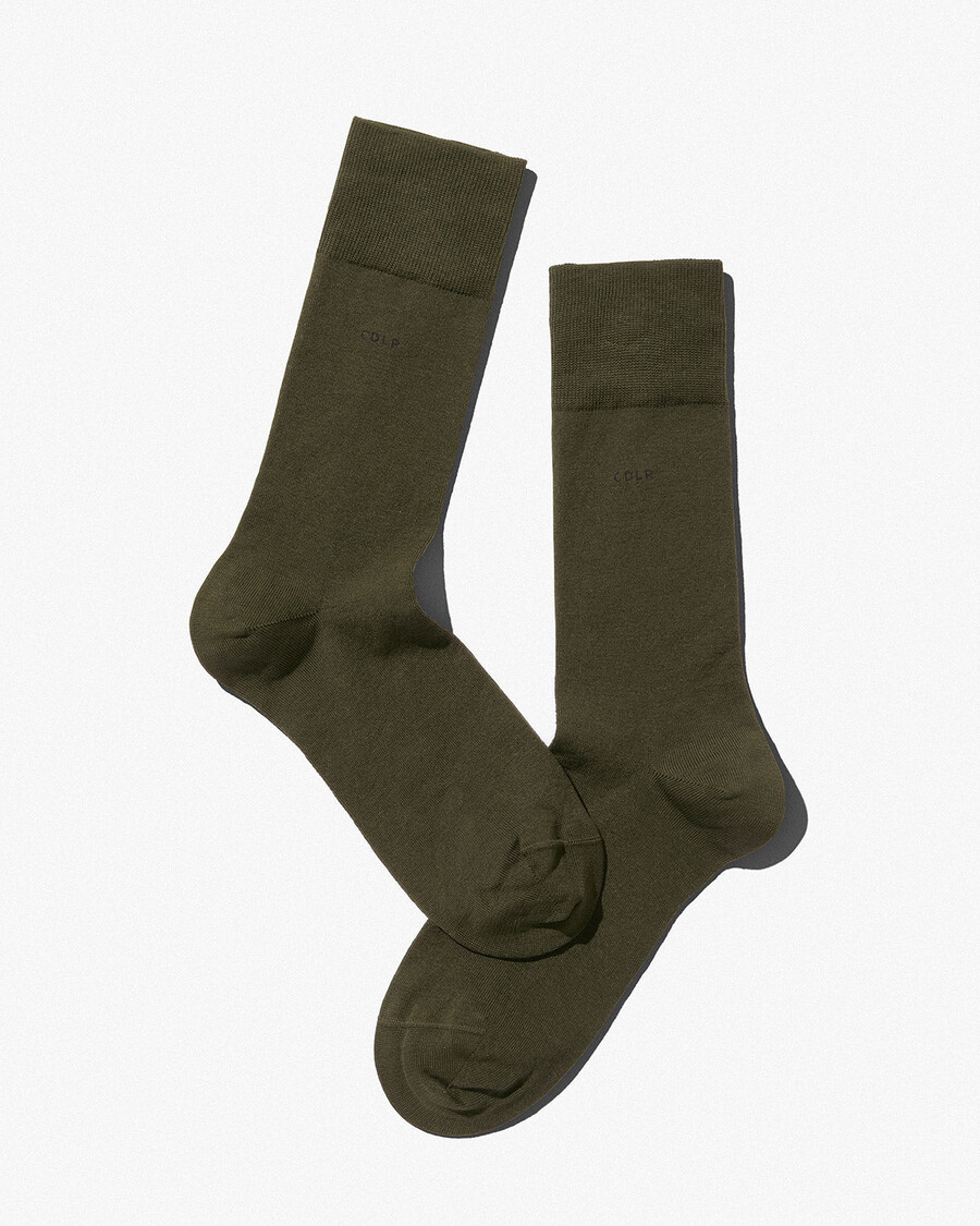 6 calzini unisex di media lunghezza in cotone verde oliva acquista ora – cdlp