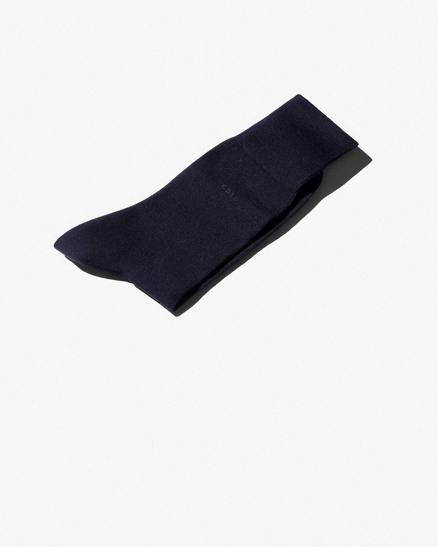 6 calzini unisex in cotone di media lunghezza blu navy scuro acquista—cdlp
