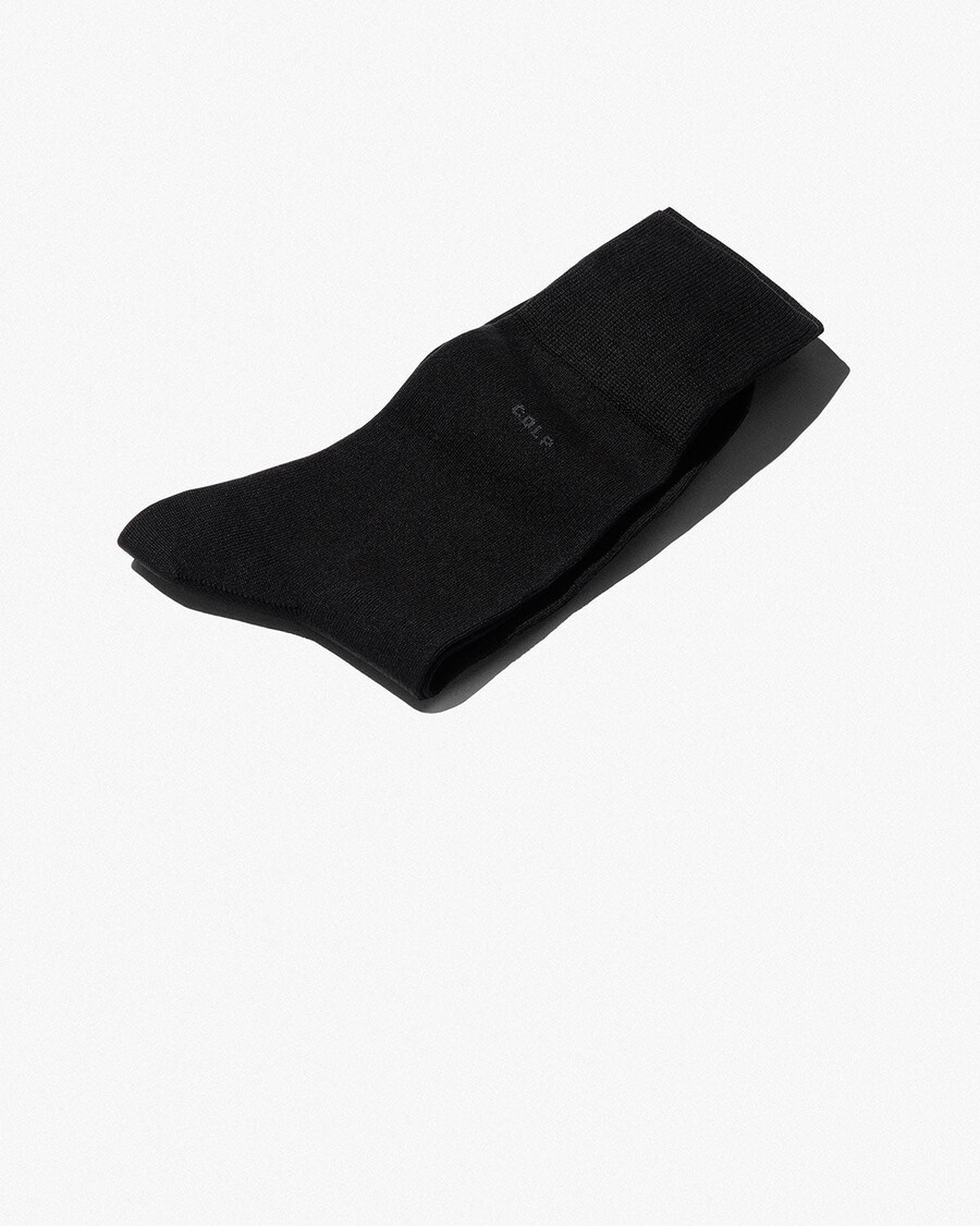 6 calzini unisex in cotone di media lunghezza neri acquista — cdlp