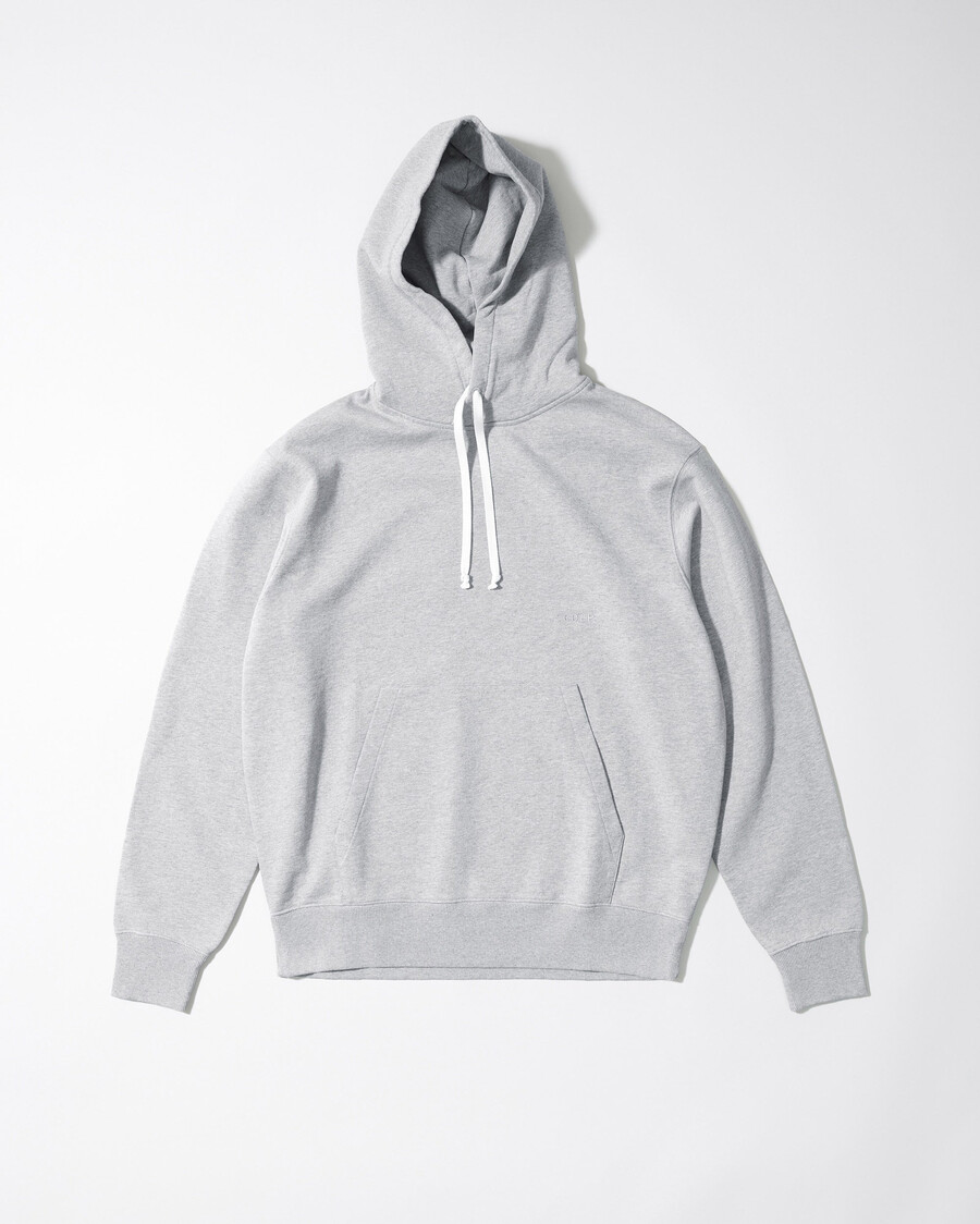 felpa con cappuccio da uomo in grigio mélange acquista ora – cdlp