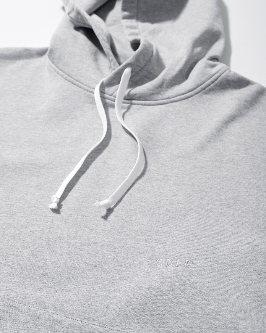 felpa con cappuccio da uomo in grigio mélange acquista ora – cdlp