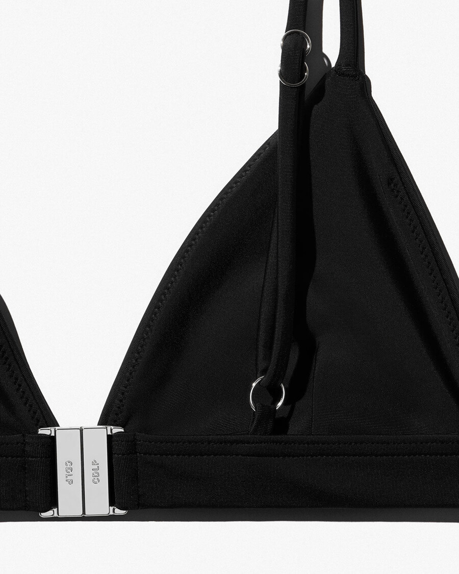 reggiseno bikini a triangolo da donna in nero acquista ora — cdlp