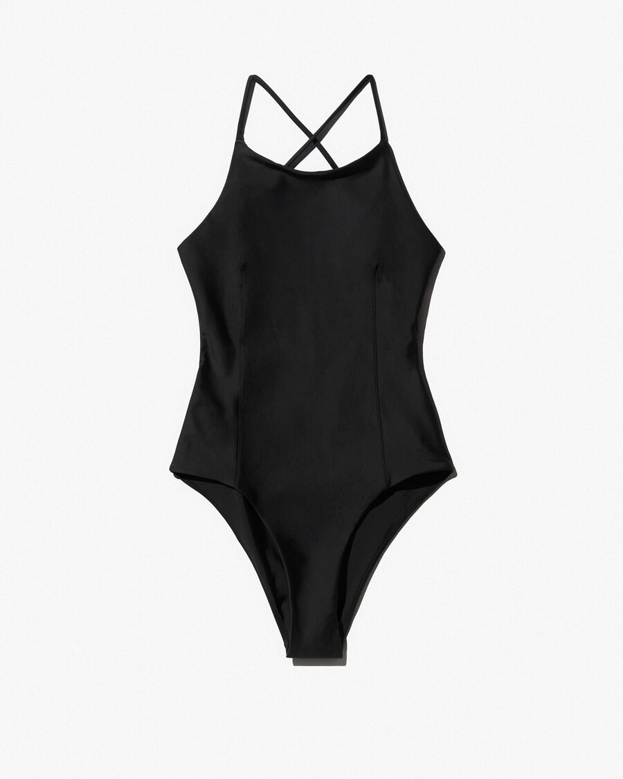 costume da bagno racer da donna in nero acquista ora — cdlp