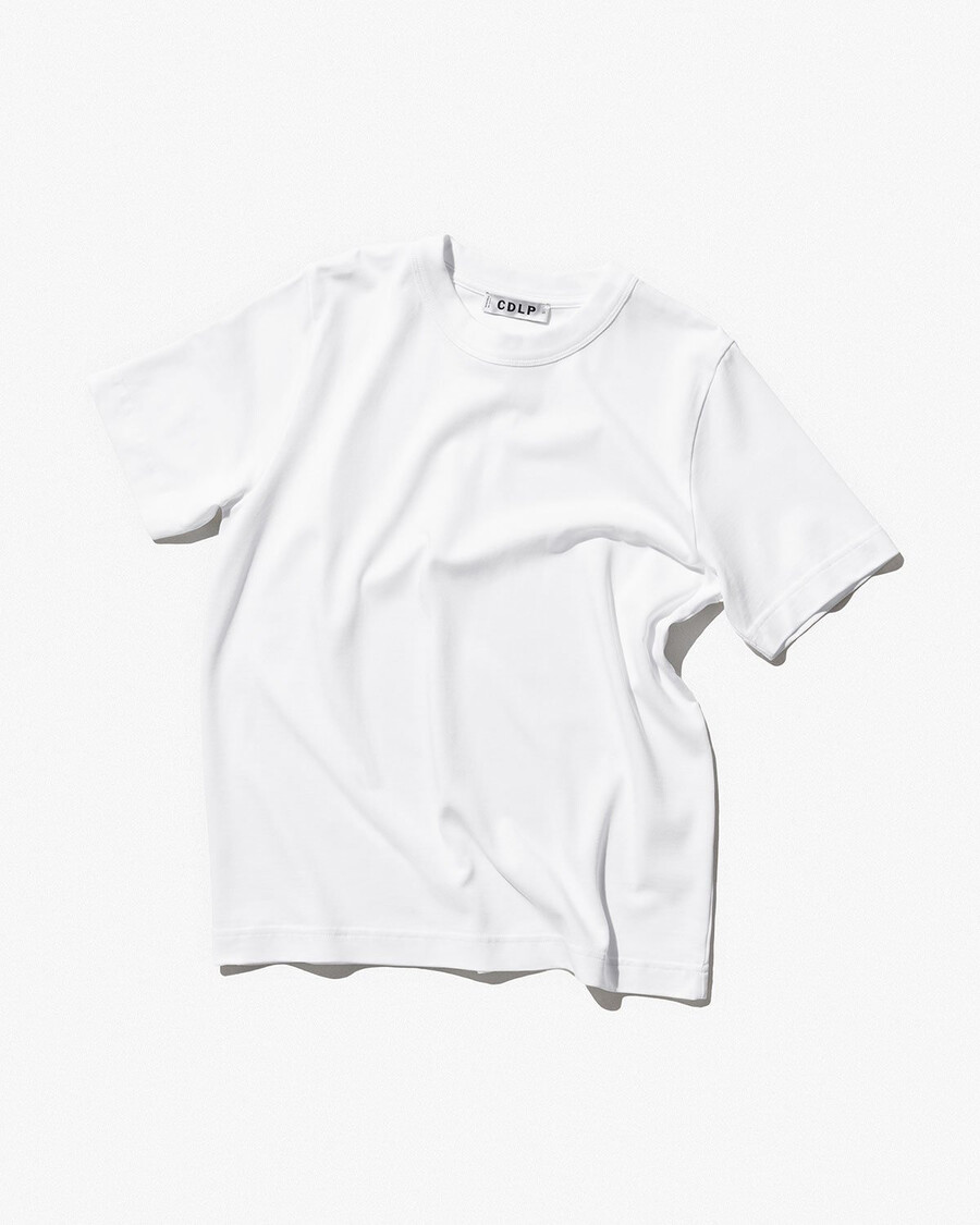 t-shirt pesante da donna in bianco acquista ora — cdlp
