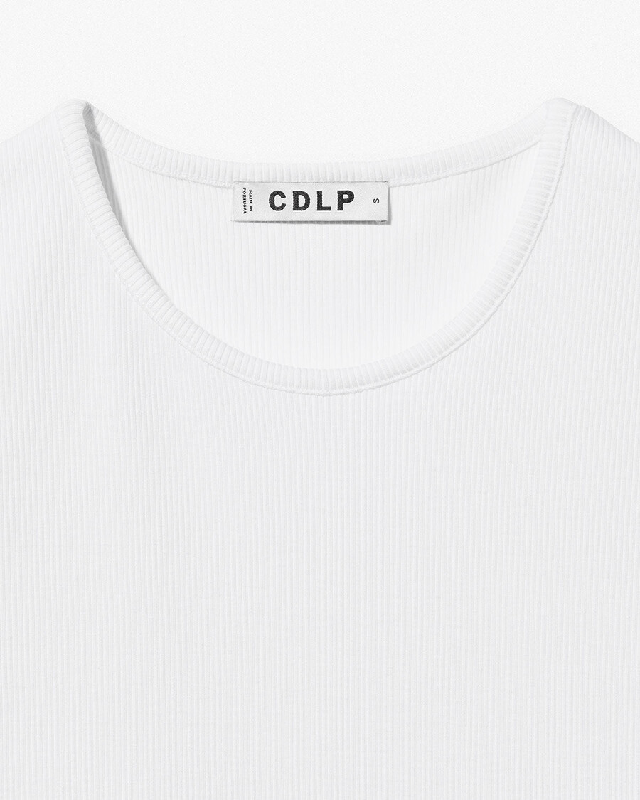 gilet a coste da donna bianco acquista ora — cdlp