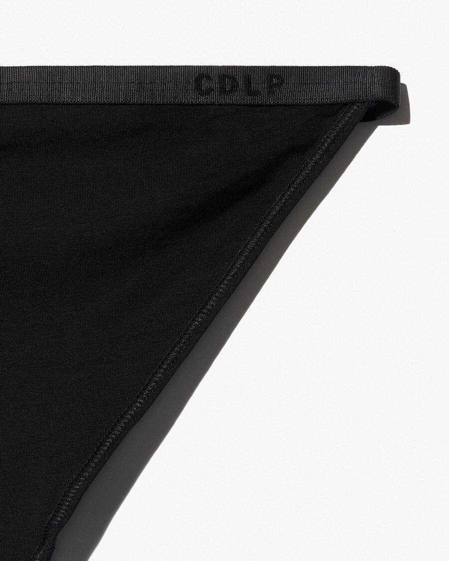 slip tanga da donna in nero acquista ora — cdlp
