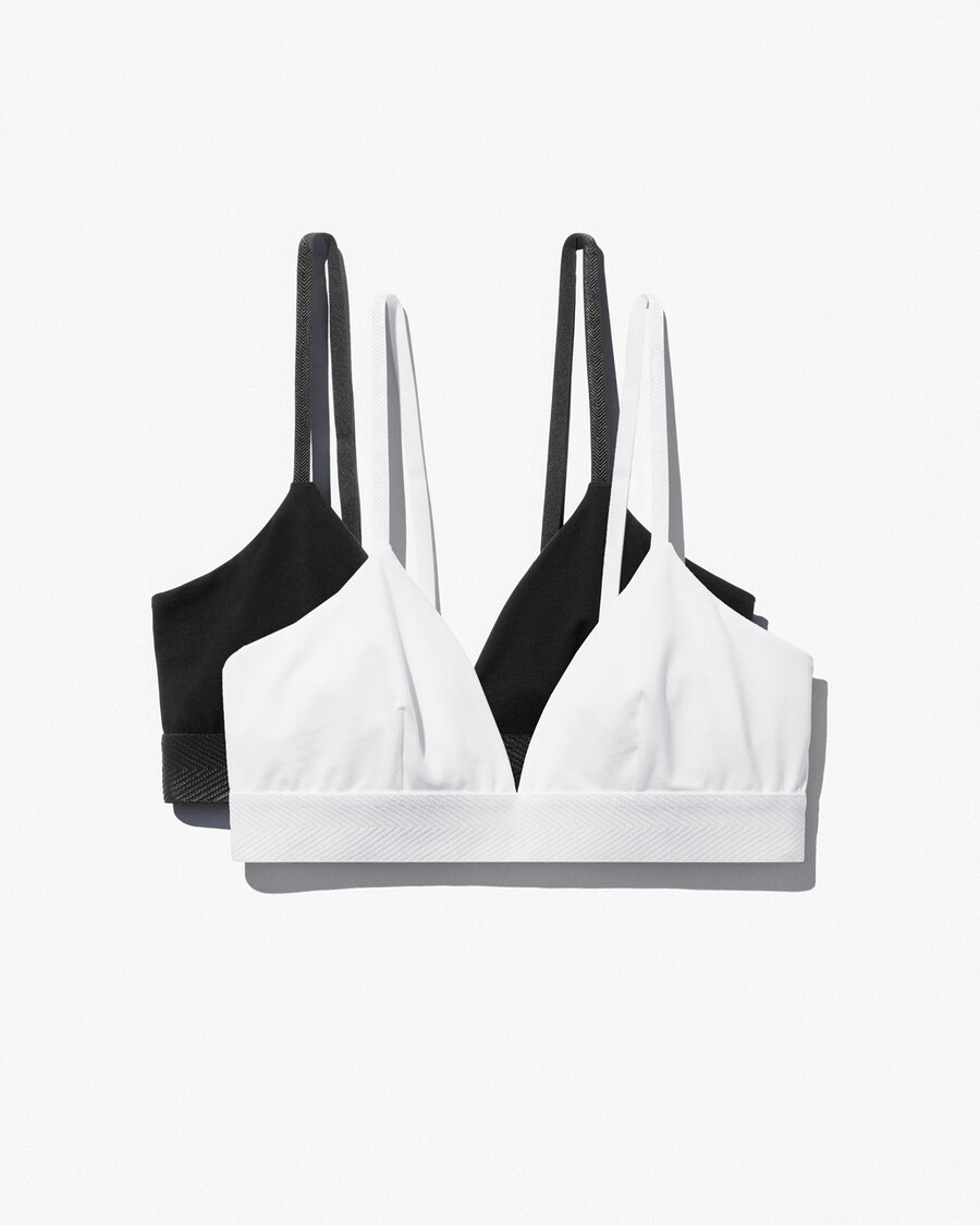 2 x reggiseno a triangolo da donna bianco acquista ora — cdlp