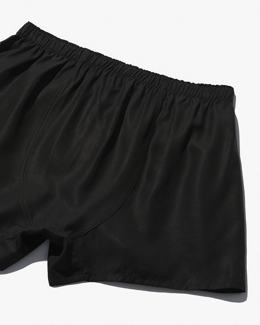 3 boxer classici da uomo in tessuto nero acquista — cdlp