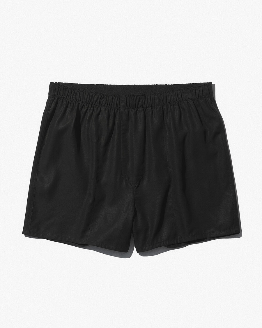 boxer classici da uomo in tessuto nero acquista ora — cdlp