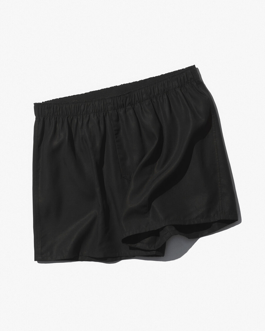 boxer classici da uomo in tessuto nero acquista ora — cdlp