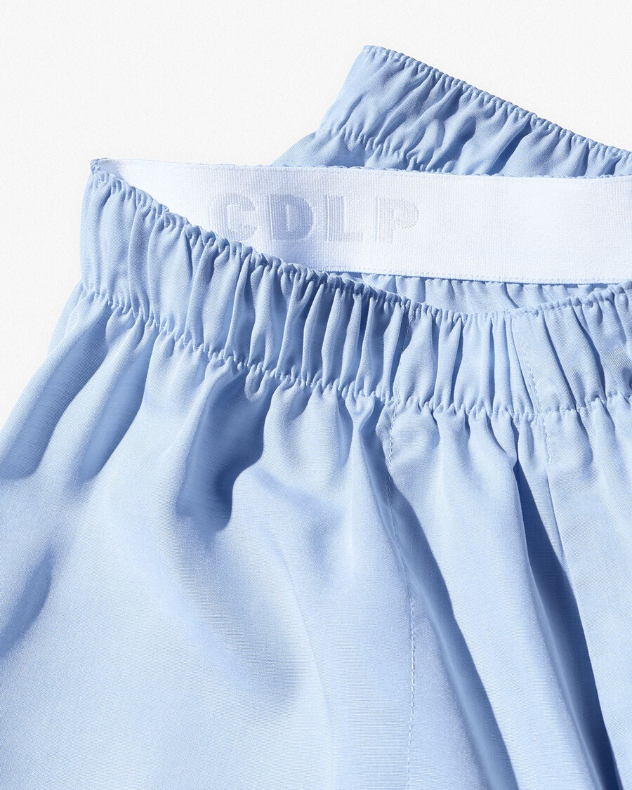 3 boxer da uomo slim in tessuto azzurro cielo acquista ora - cdlp